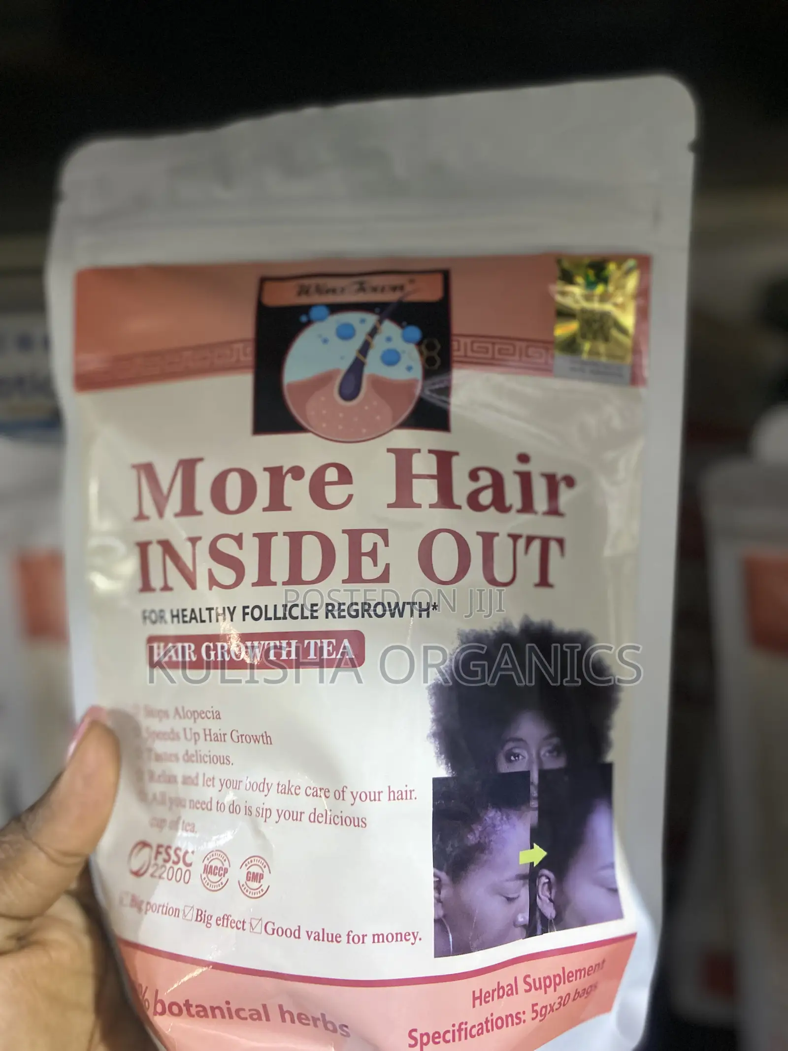 Herbal Hair Grower for Hair Regrowth and Volume