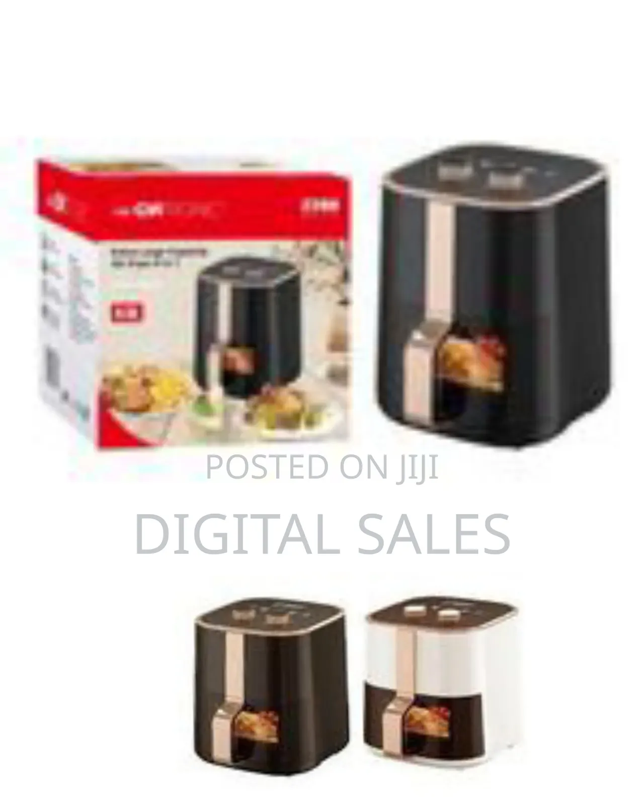 Cntronic 4.5l Oil Free 220v Stainless Steel Electric Smart Deep Hot 0