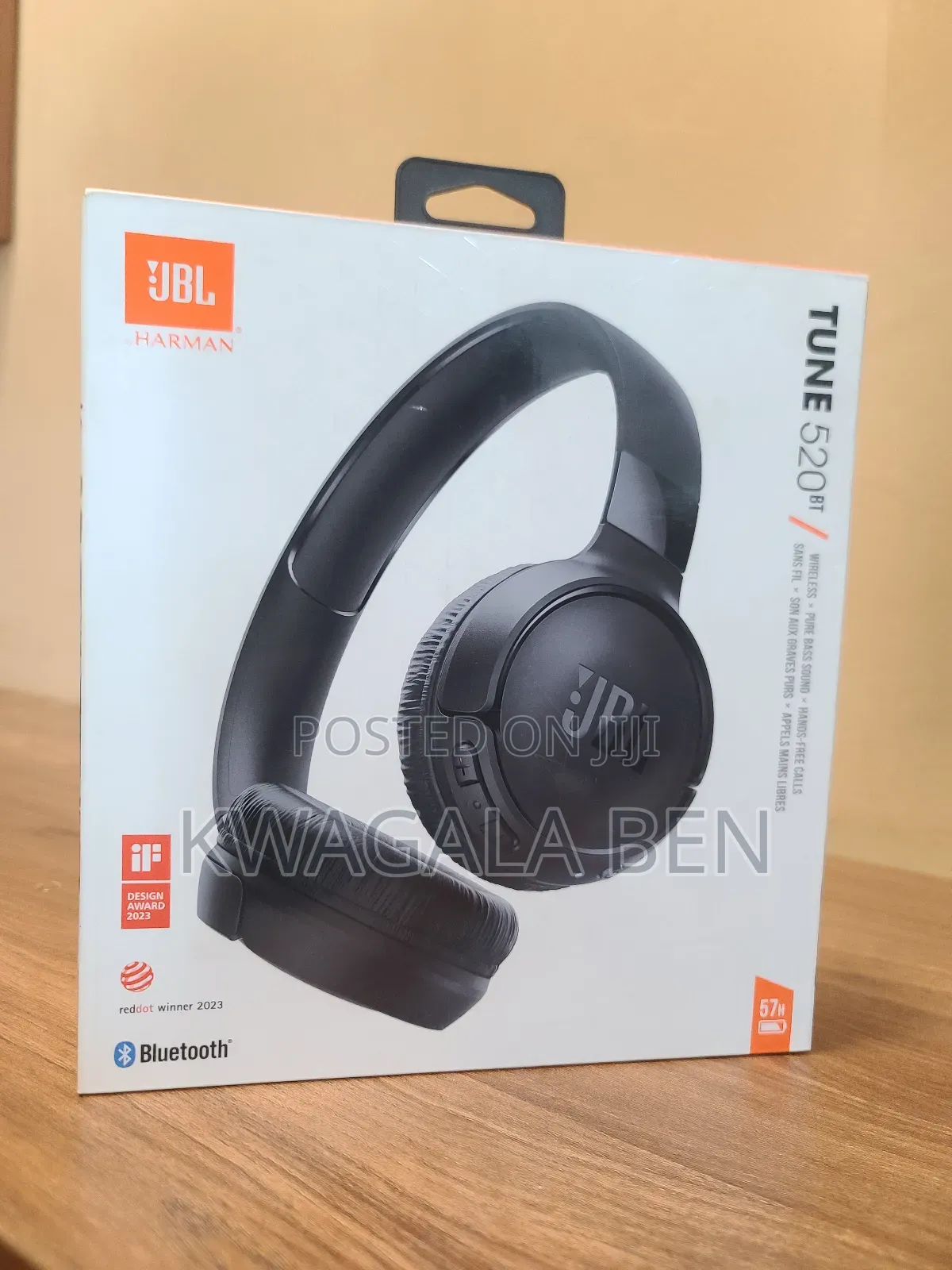 JBL Tune520 Bt Wireless Headphones