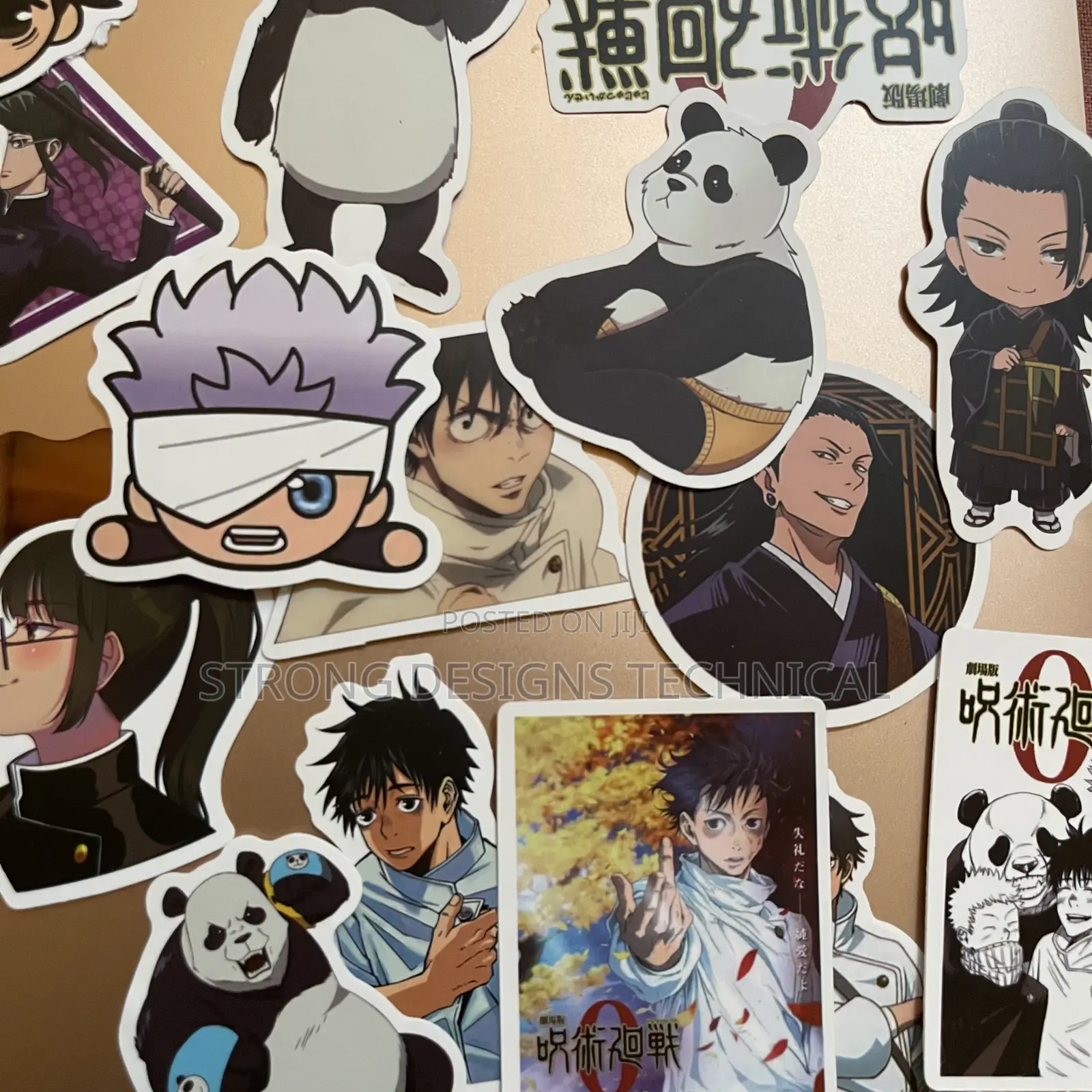 Anime Stickers for Laptops/ Phone Covers/ Books/ Bottles