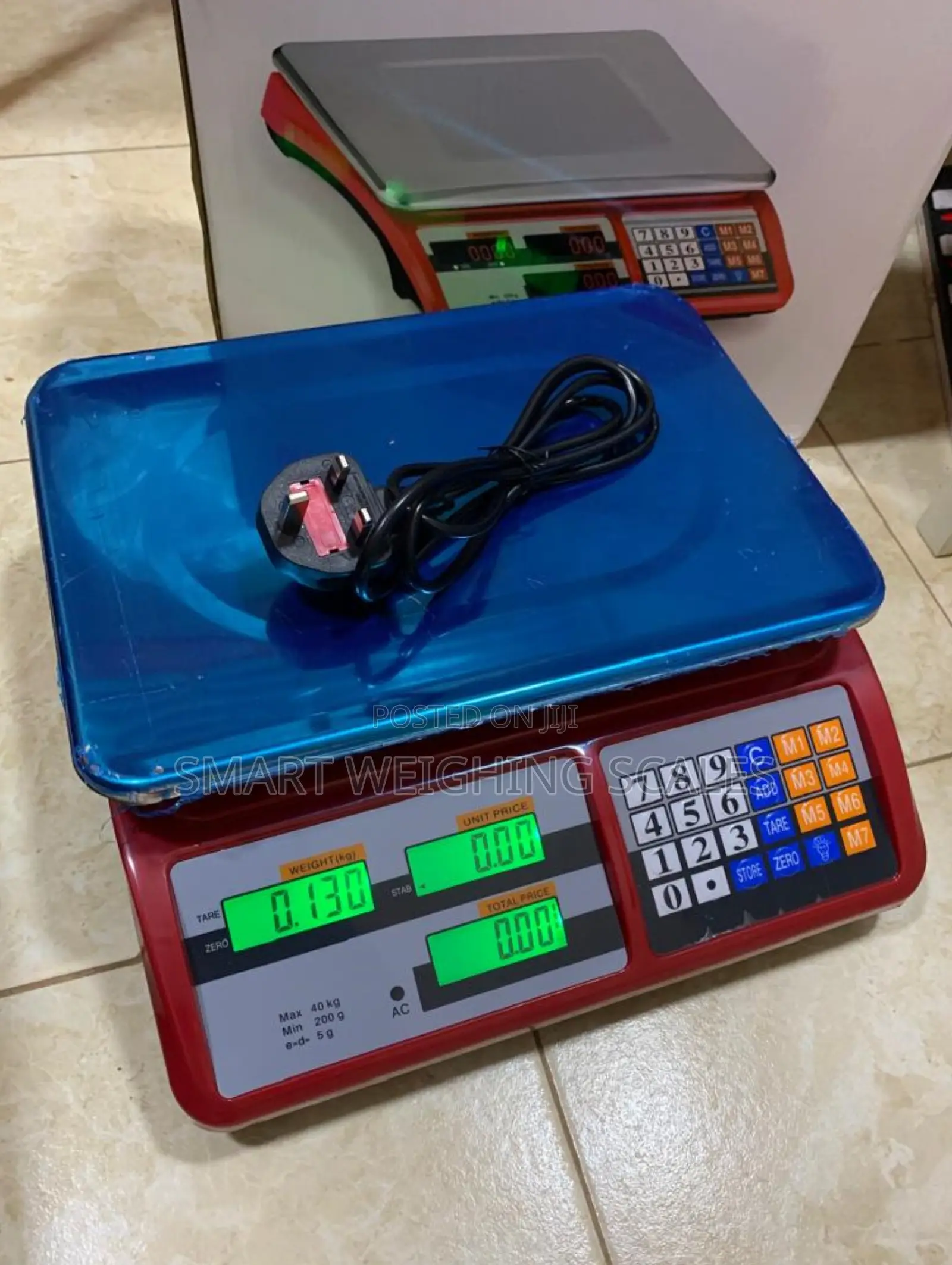 Weighing Scale 40kg Weigh Shop Kitchen Store Digital Weighing Scale