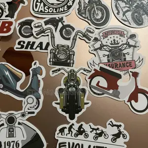 Motorcycle Bikers Stickers for Laptops/ Playstation/ Woofers/ Computer