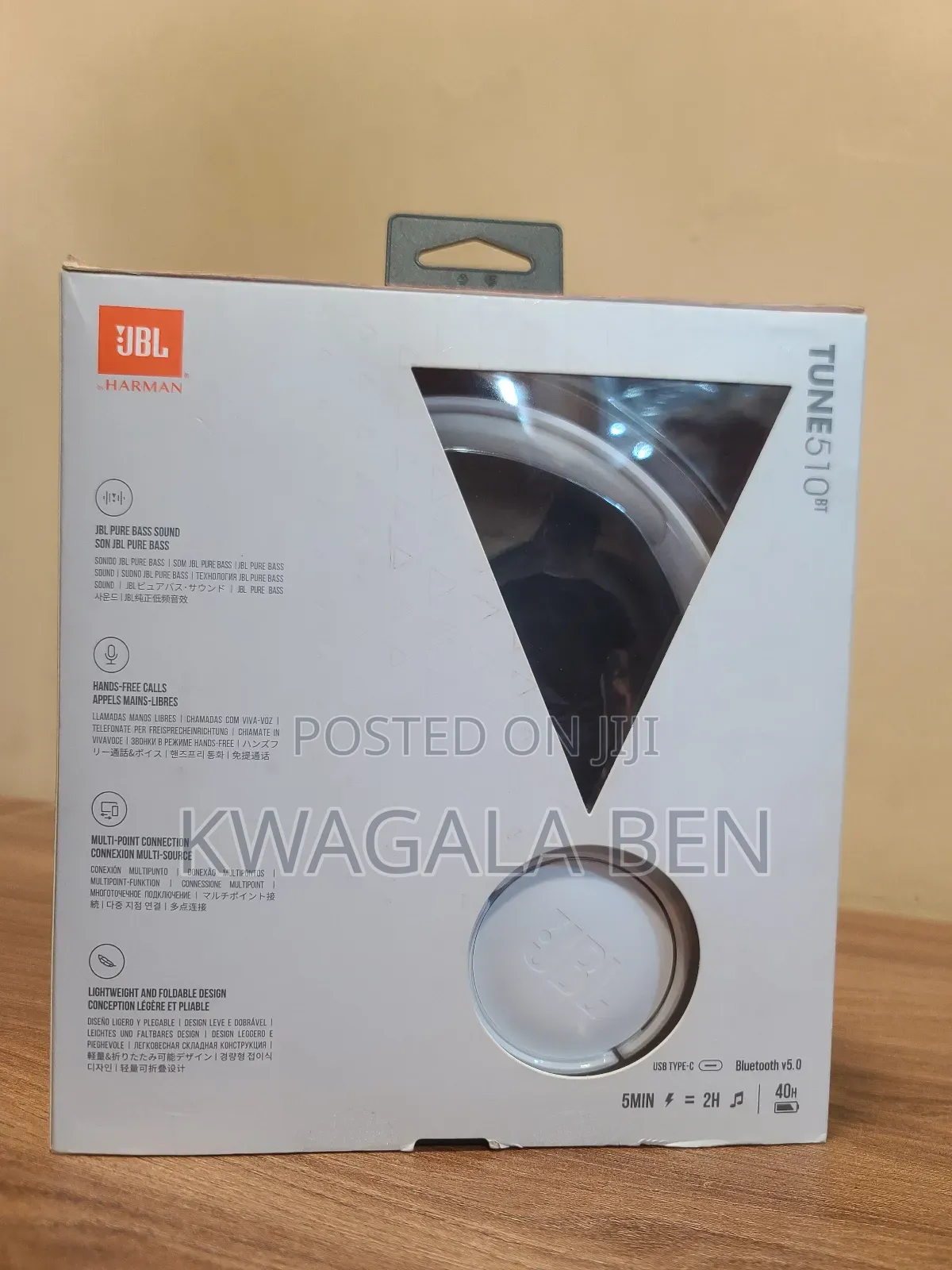 JBL Tune 510bt Wireless Headphone