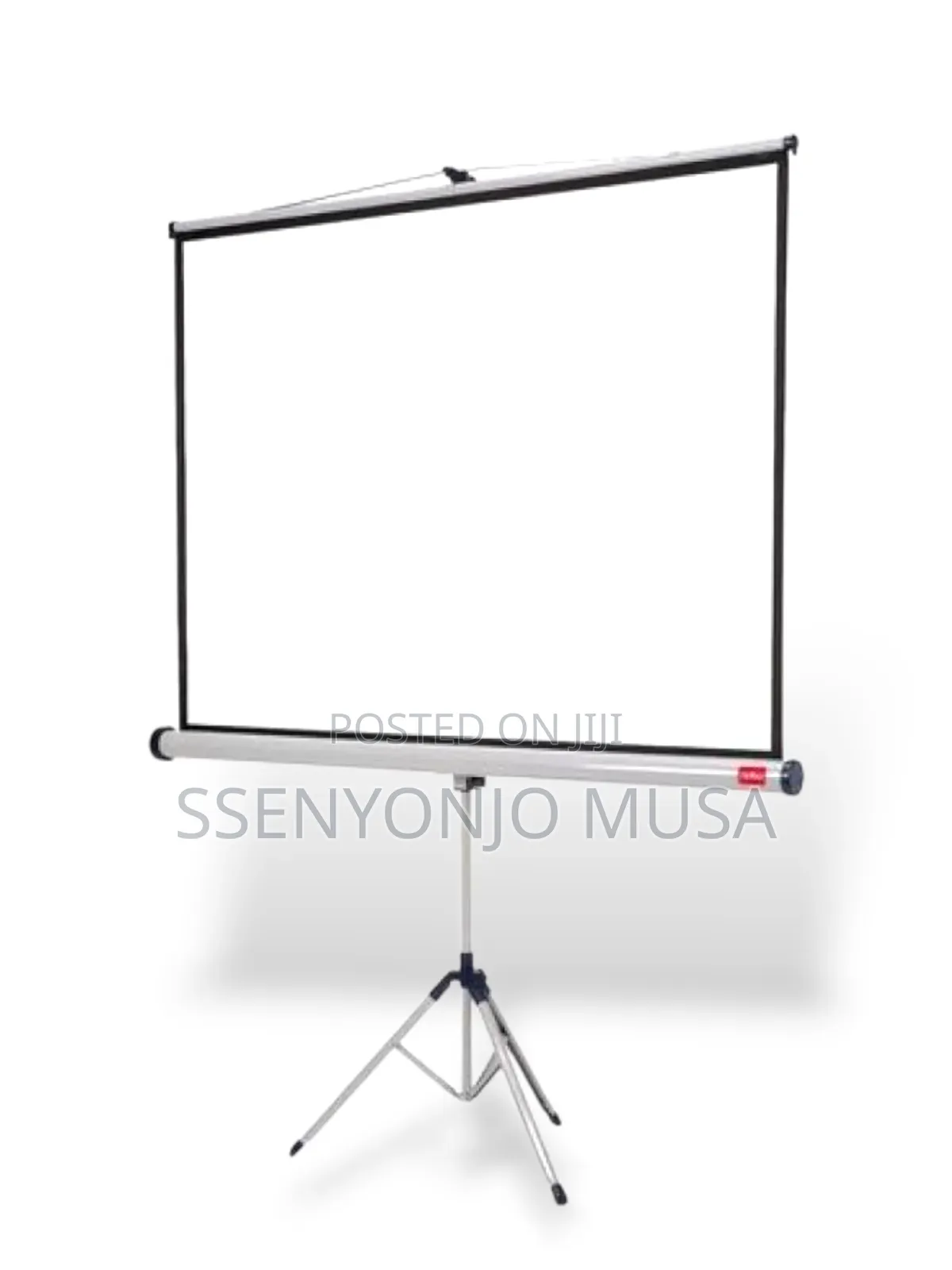 Nobo Manual Projector Screen With Tripod Stand, 200x200mm, White