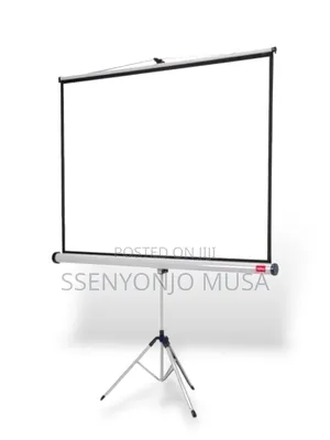 Nobo Manual Projector Screen With Tripod Stand, 200x200mm, White