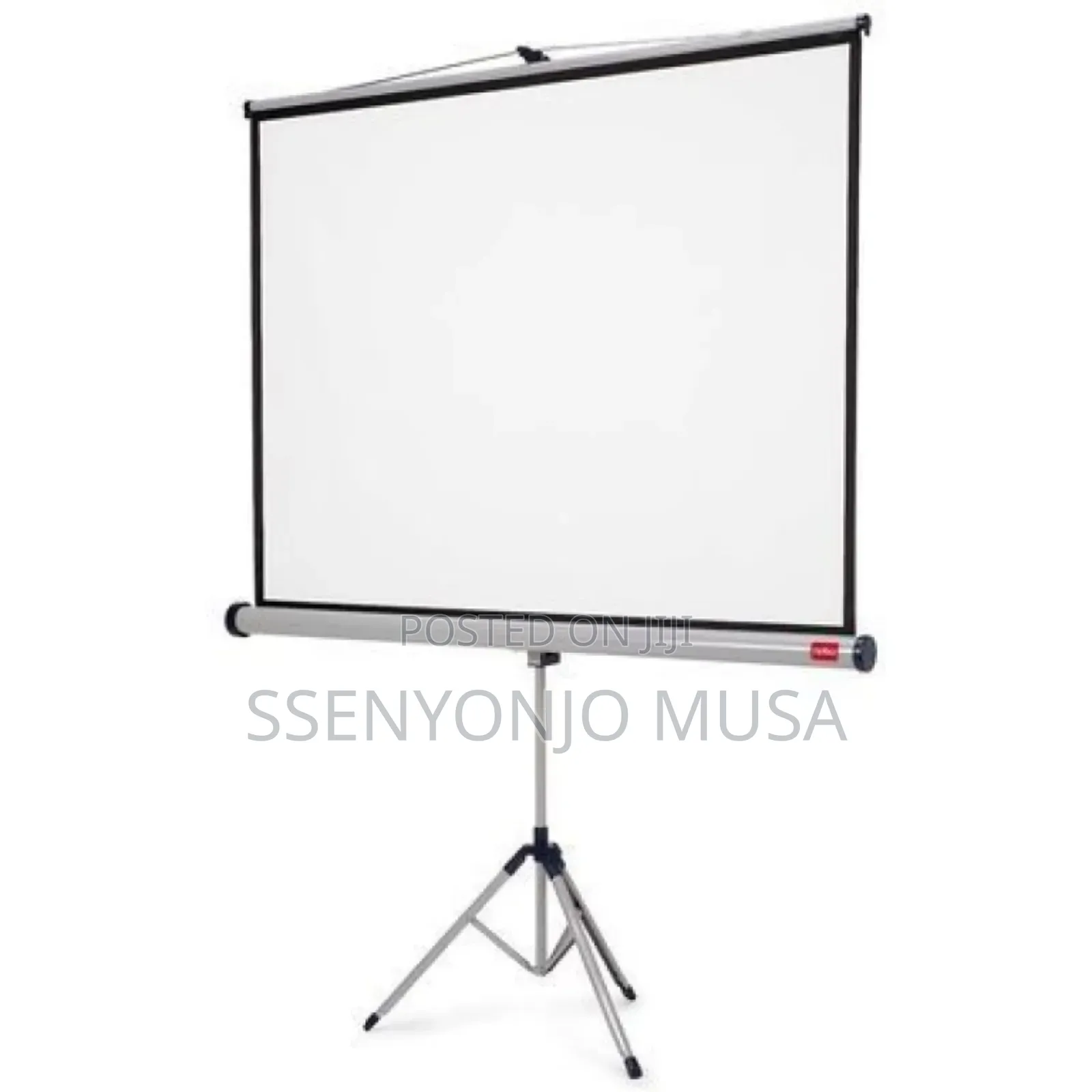 Nobo Manual Projector Screen With Tripod Stand, 200x200mm, White