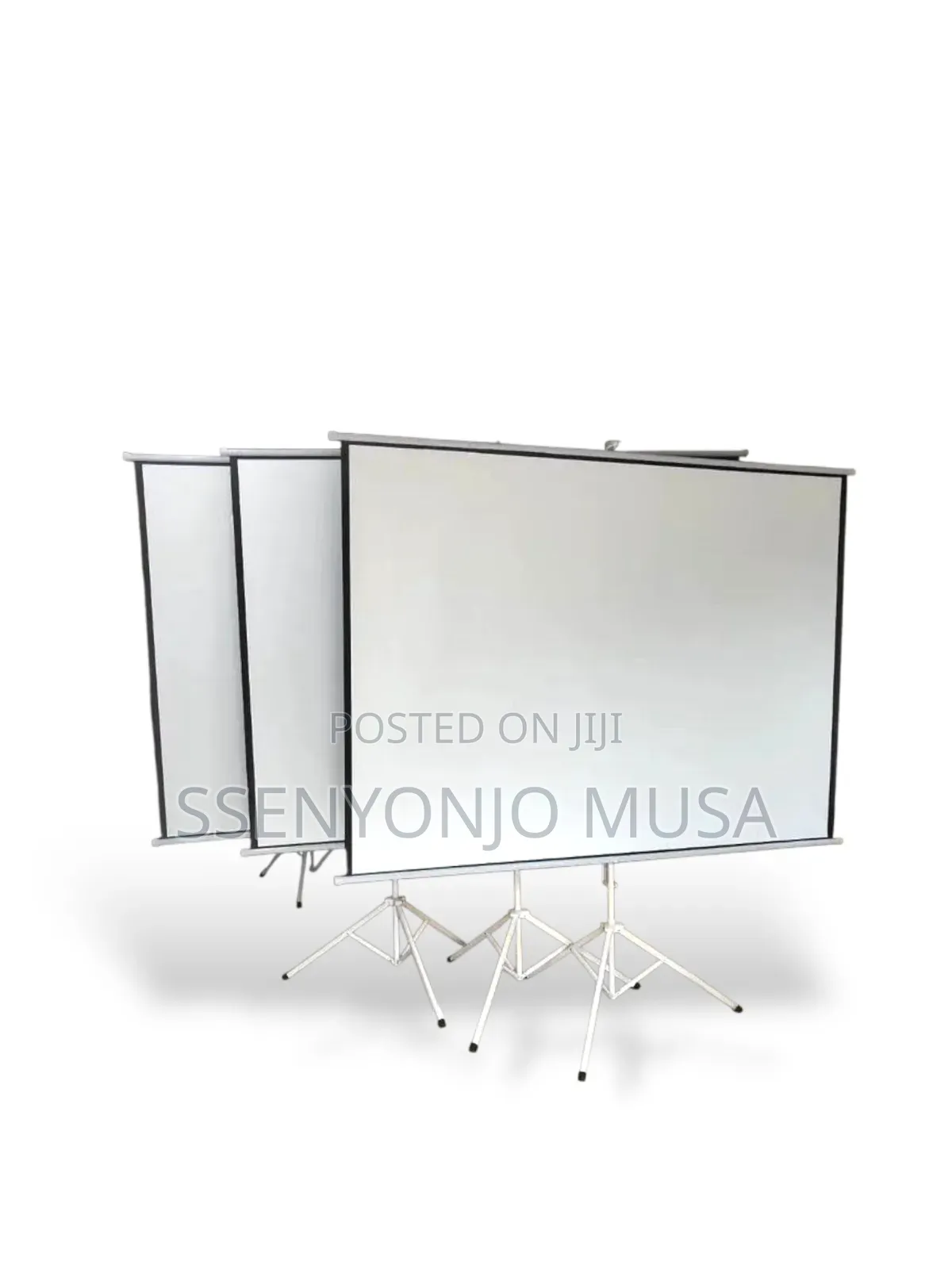 Nobo Manual Projector Screen With Tripod Stand, 200x200mm, White