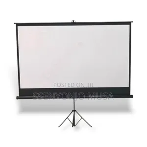 Nobo Manual Projector Screen With Tripod Stand, 200x200mm, White