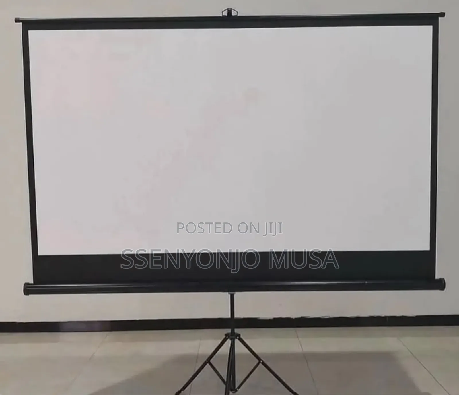 Nobo Manual Projector Screen With Tripod Stand, 200x200mm, White