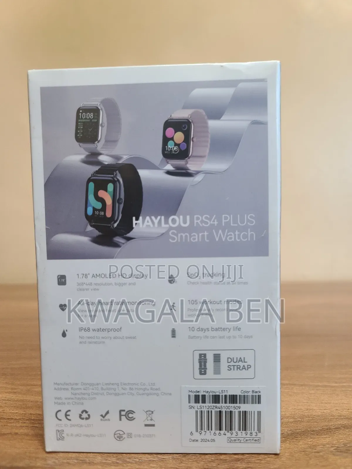 Haylou Rs4 Plus Smart Watch