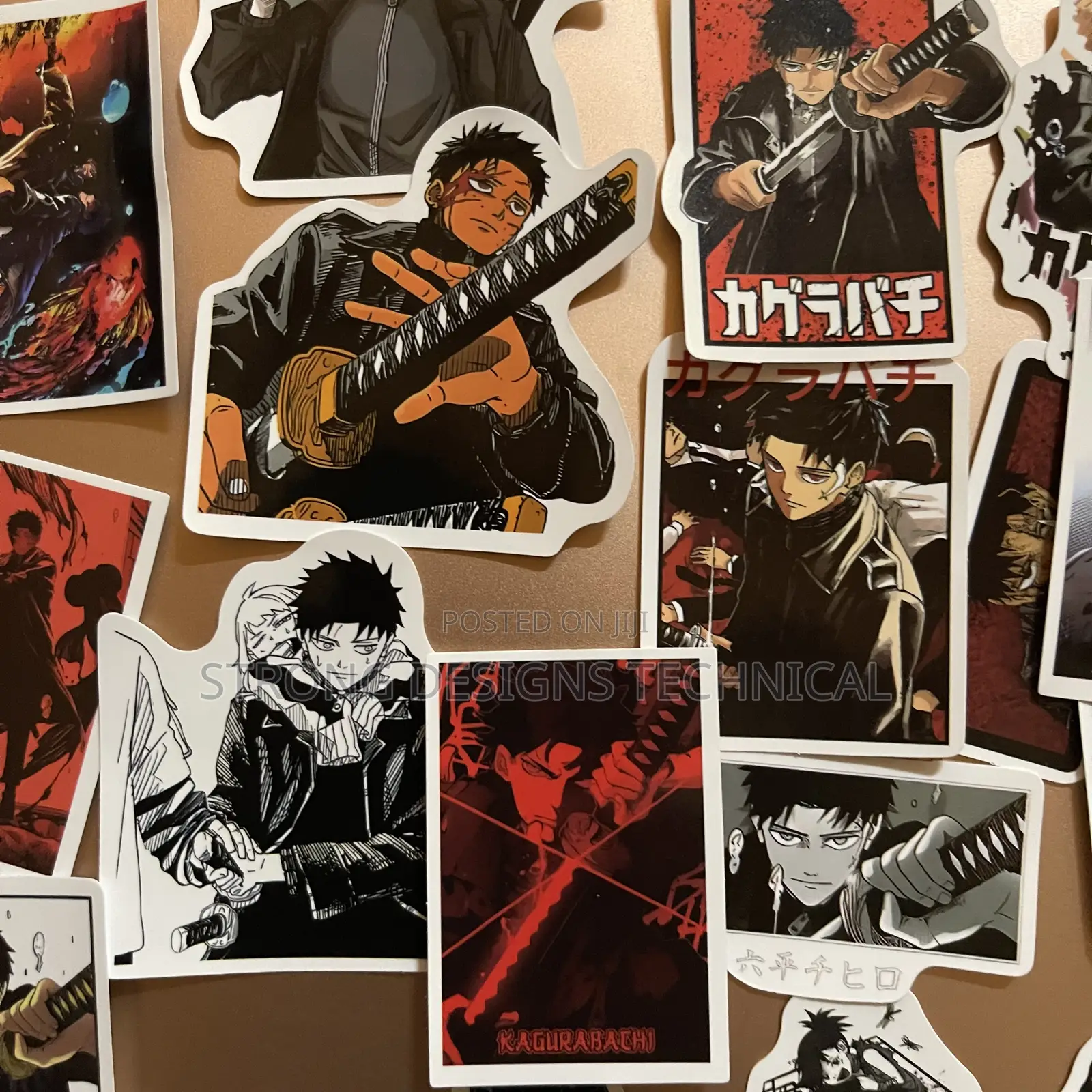 Anime Stickers for Laptops/ Phones/ Mirrors/ Playstation, Speakers