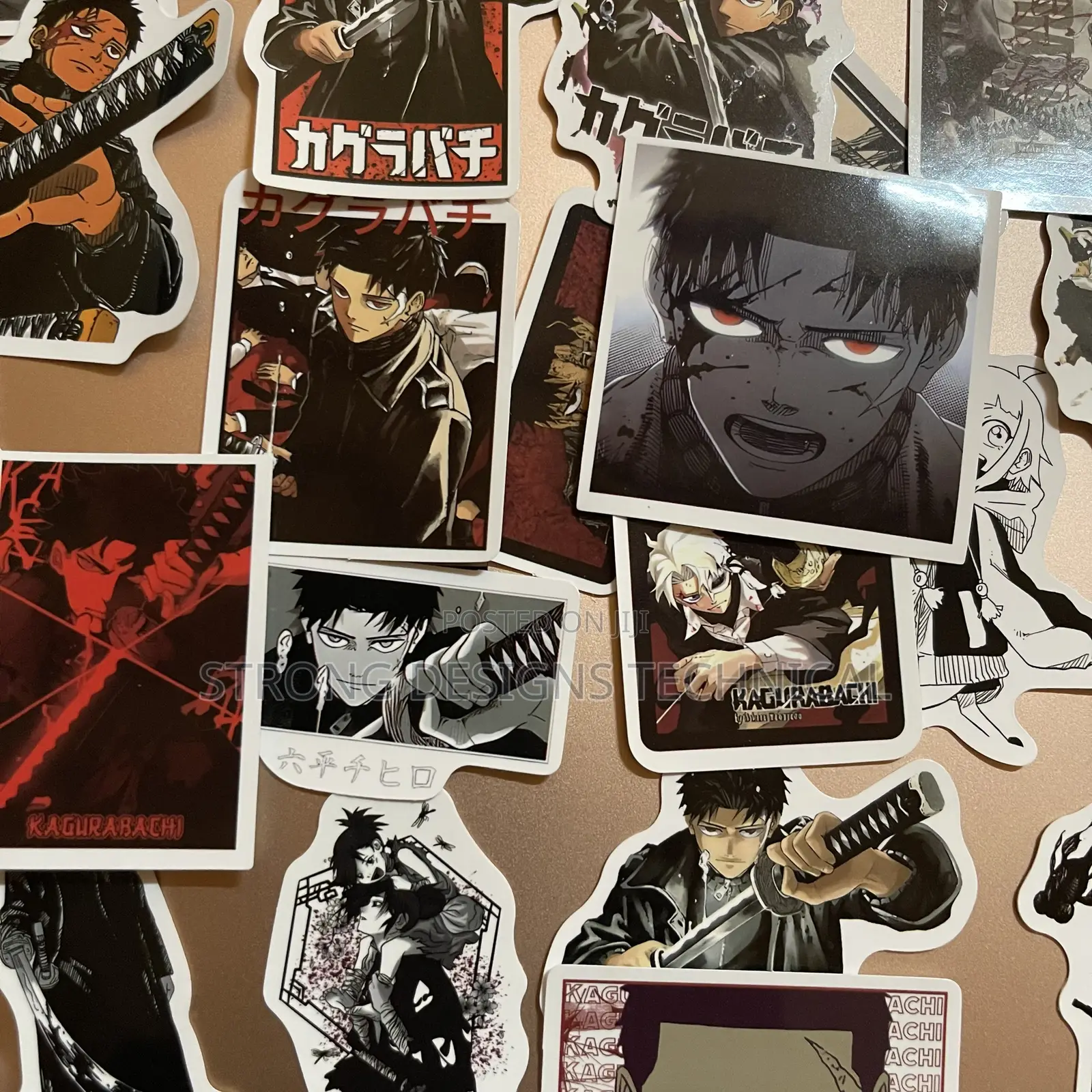 Anime Stickers for Laptops/ Phones/ Mirrors/ Playstation, Speakers