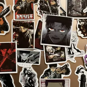 Anime Stickers for Laptops/ Phones/ Mirrors/ Playstation, Speakers
