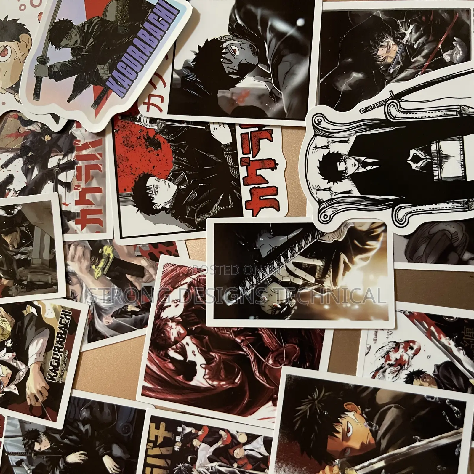 Anime Stickers for Laptops/ Phones/ Mirrors/ Playstation, Speakers