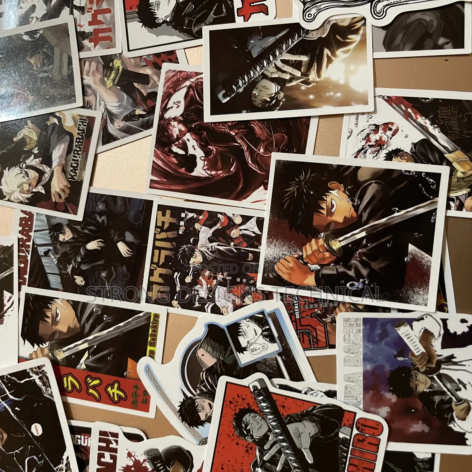 Anime Stickers for Laptops/ Phones/ Mirrors/ Playstation, Speakers