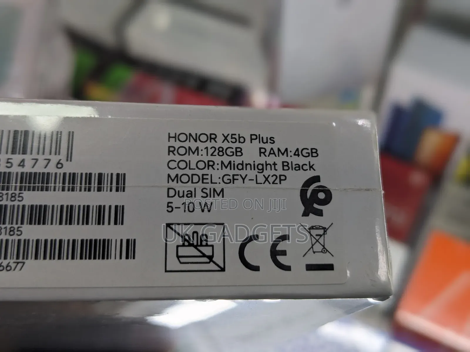 New Honor X5b Plus 128 GB Black