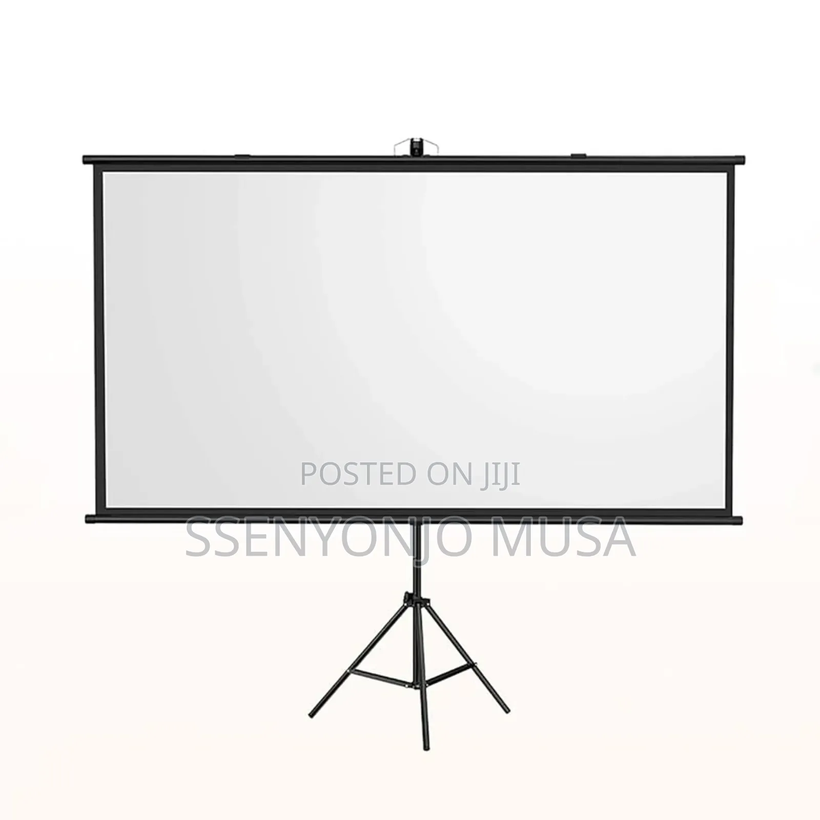 Nobo Manual Projector Screen With Tripod Stand, 240x240mm, White