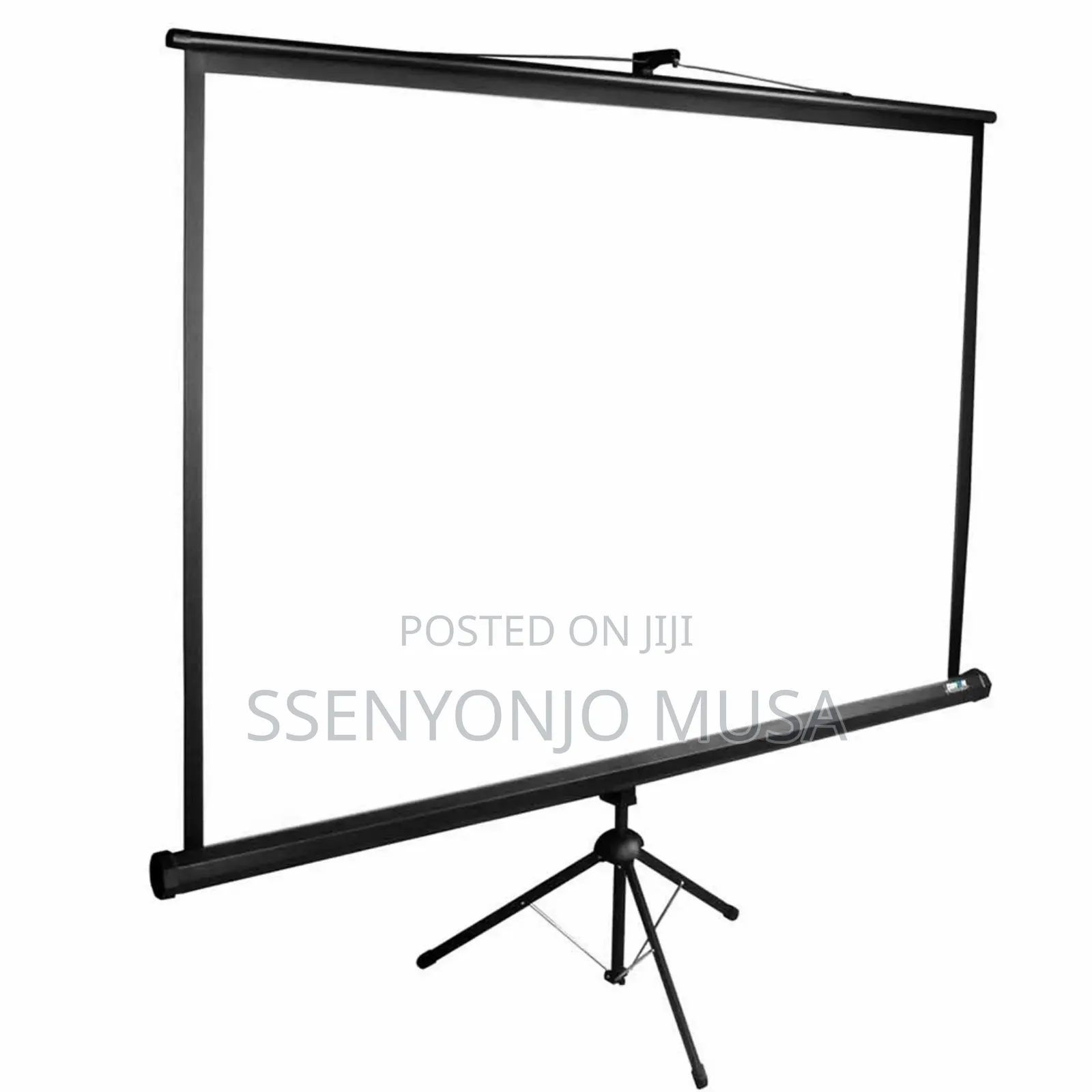 Nobo Manual Projector Screen With Tripod Stand, 240x240mm, White