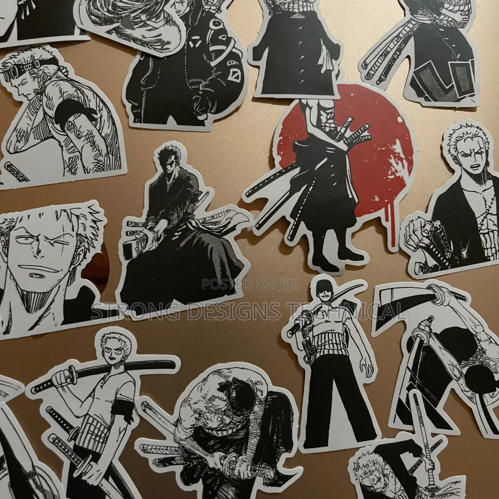 Samurai Stickers for Laptops / Playstation/ Computer/ Speakers
