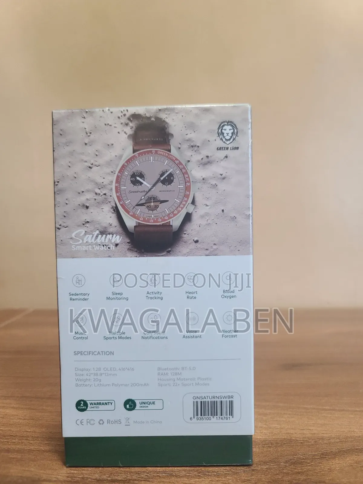 Green Lion Saturn Smart Watch