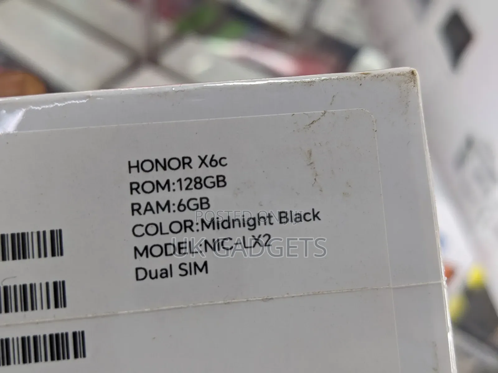 New Honor X6b 128 GB Black