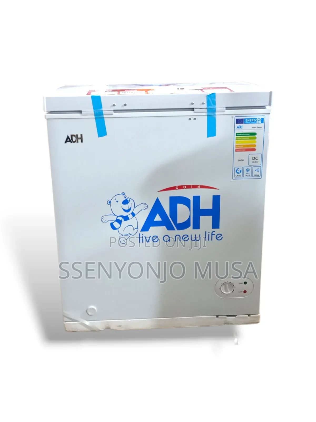 Adh 150l Solar Dc Chest Freezer -Low Power, Single Door,Fast