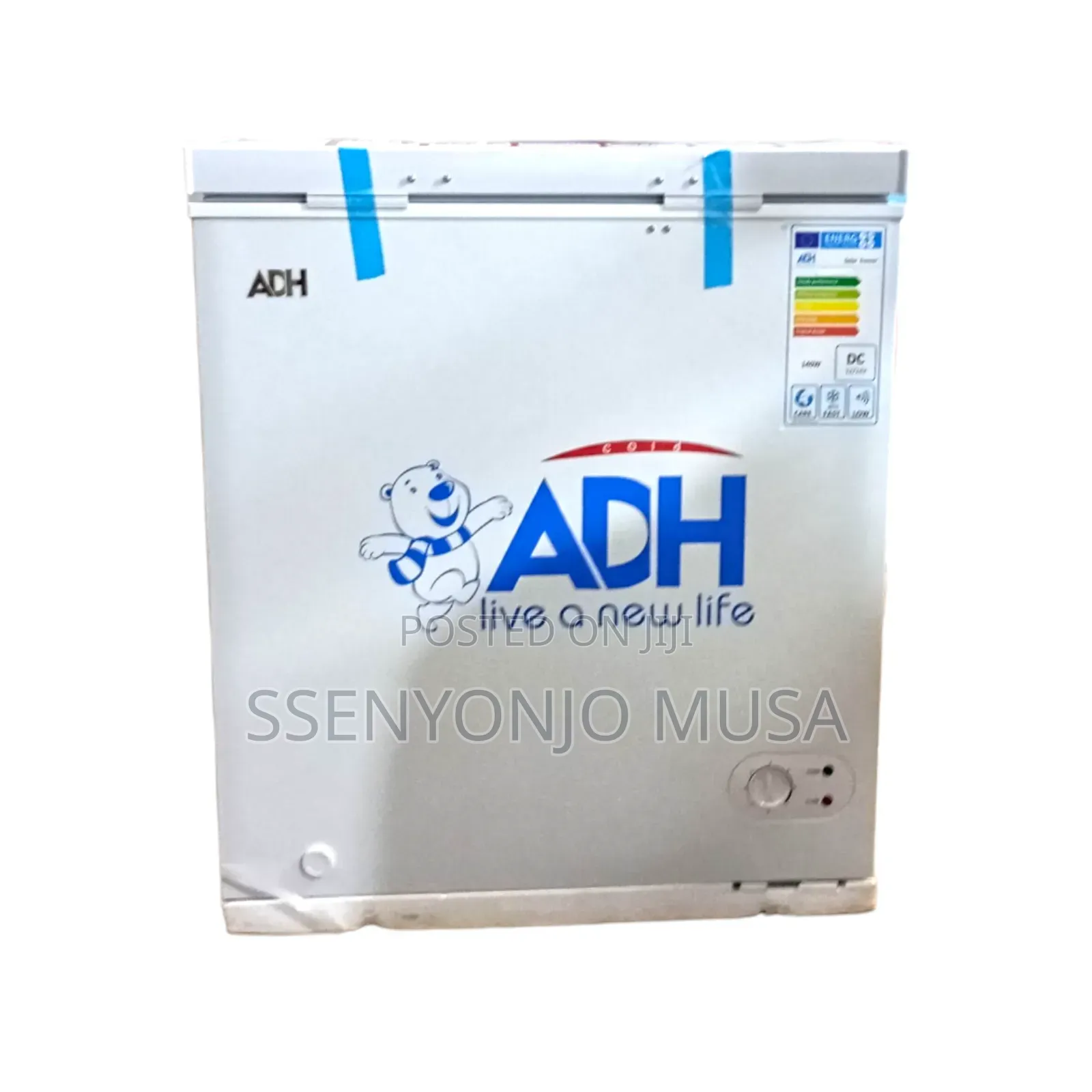 Adh 150l Solar Dc Chest Freezer -Low Power, Single Door,Fast
