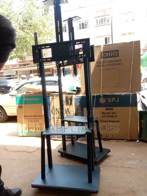 Tv Metallic Strong Stands Holding Up to 75inches.Moveable and Tv Mount