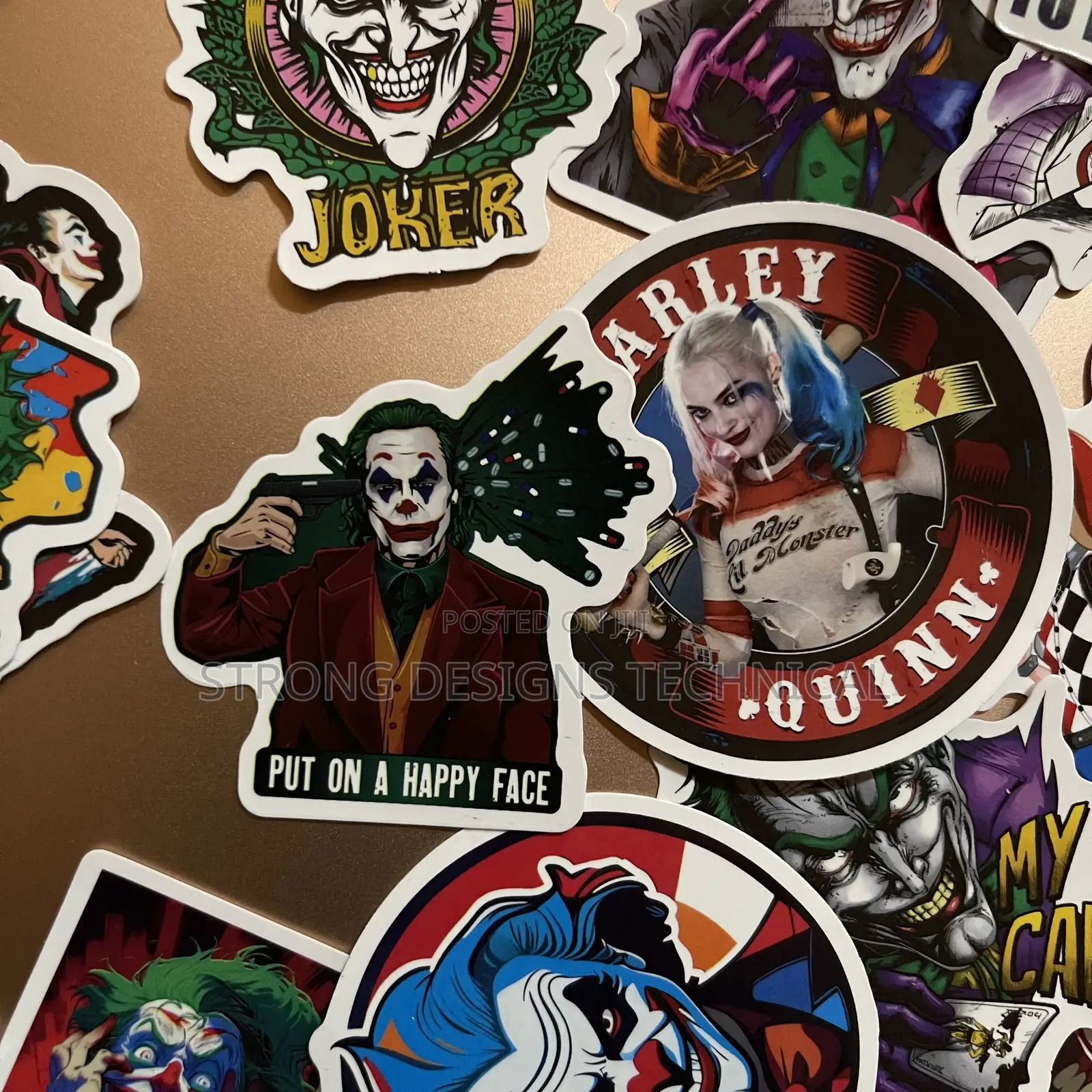 The Joker Dc Comics Stickers Laptop/Phone/Playstation/Computer