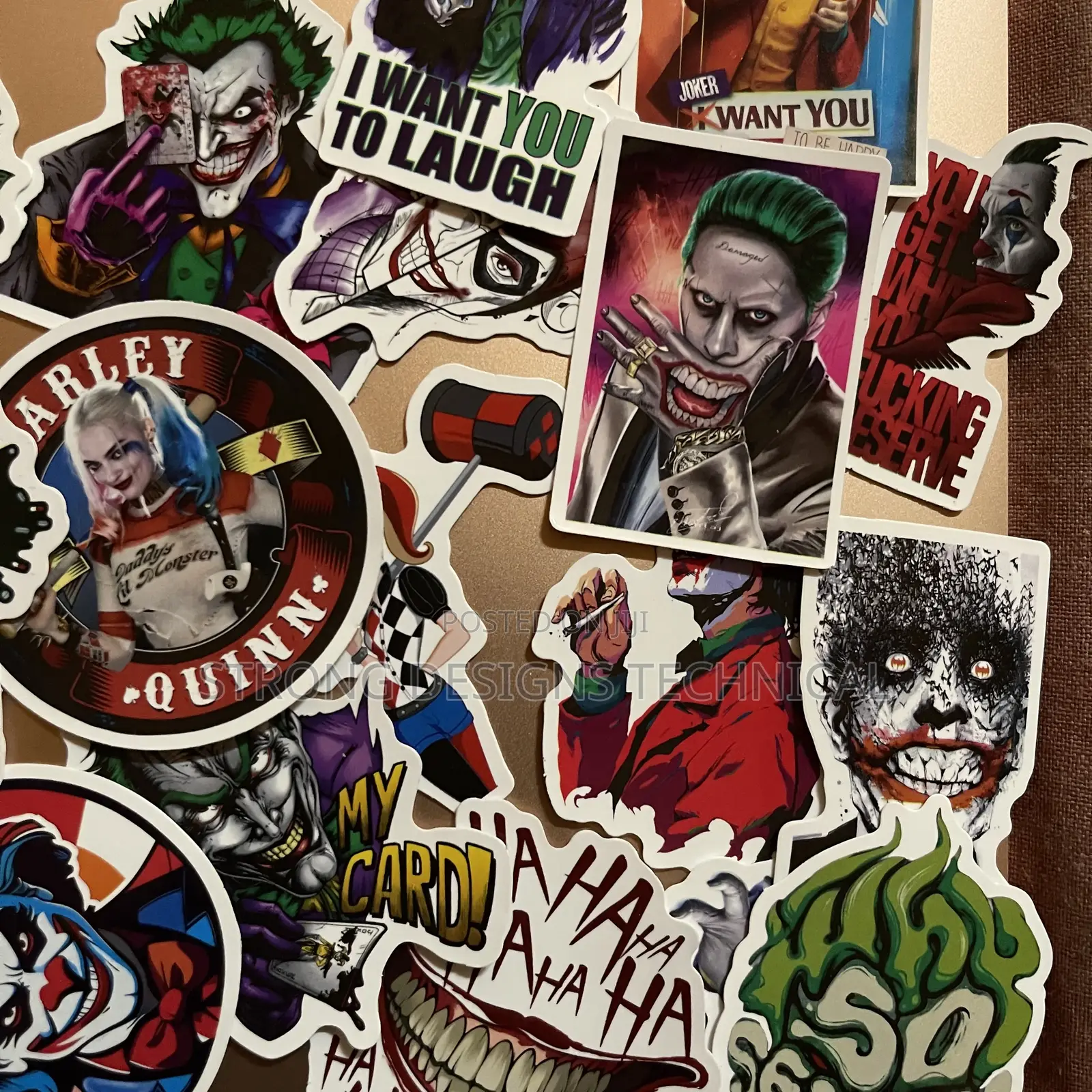 The Joker Dc Comics Stickers Laptop/Phone/Playstation/Computer