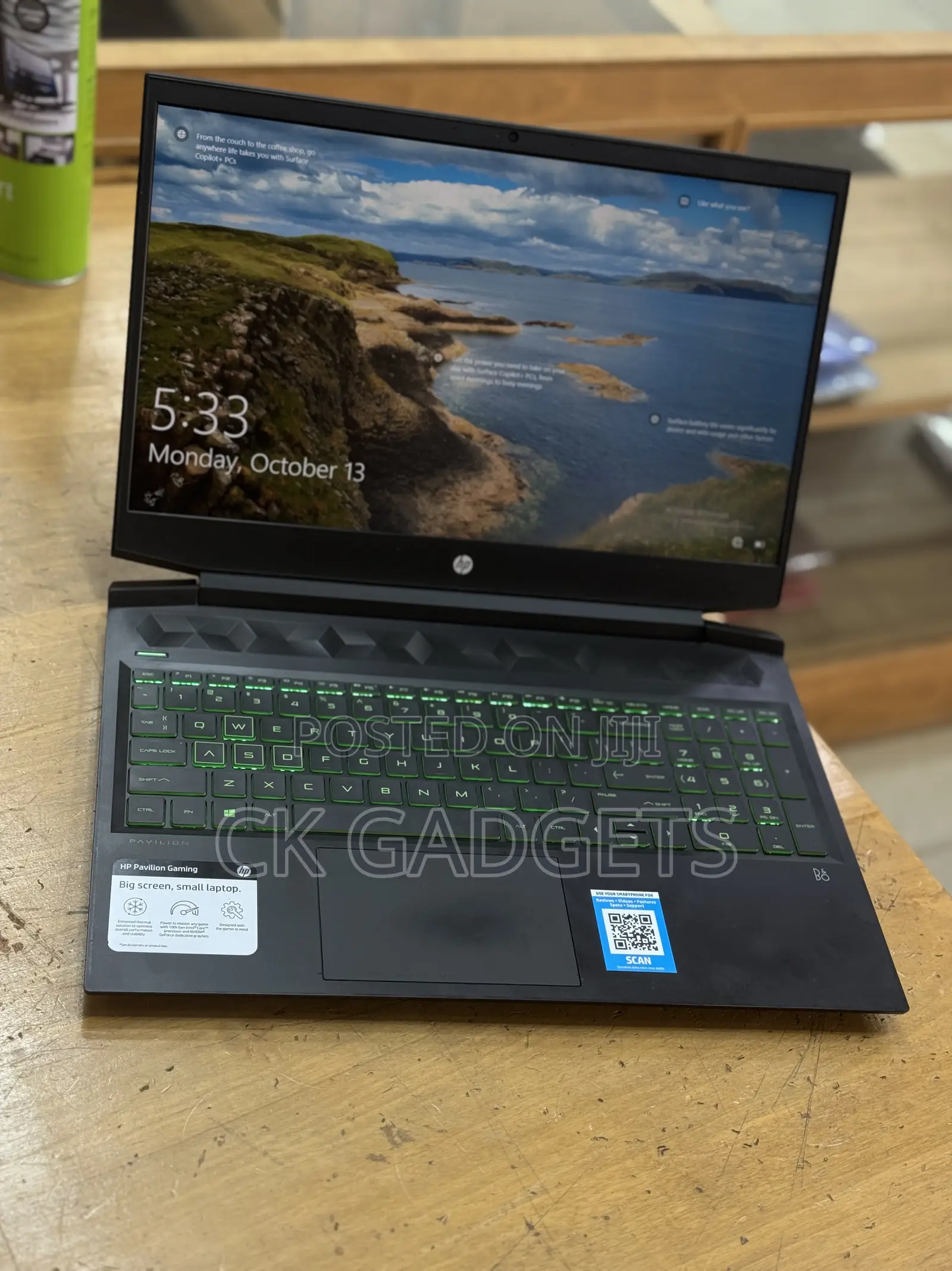 New HP Pavilion Gaming Laptop 15-Dk2xxx 16GB Intel Core I5 SSD 512GB