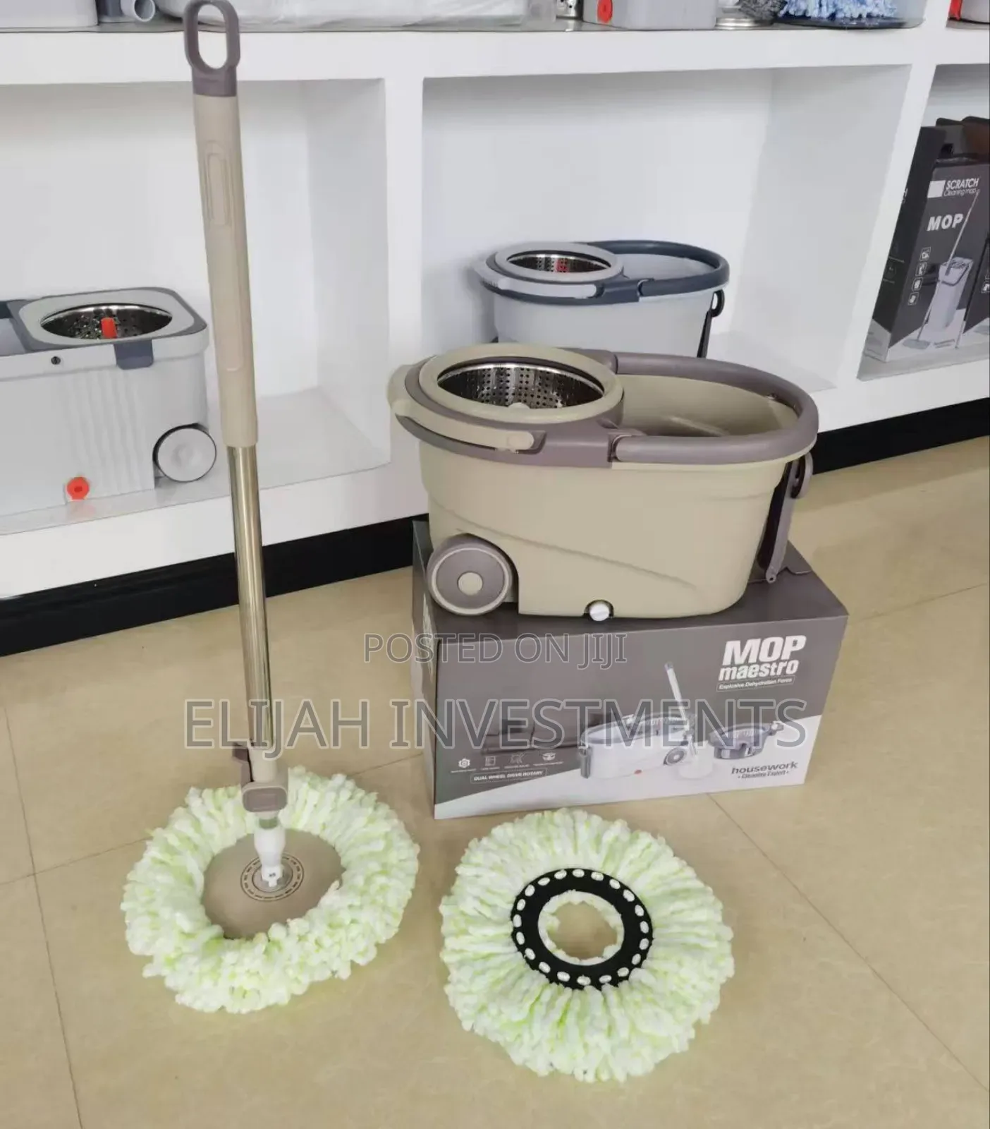 Maestro Original Heavy-Duty Spin Mop