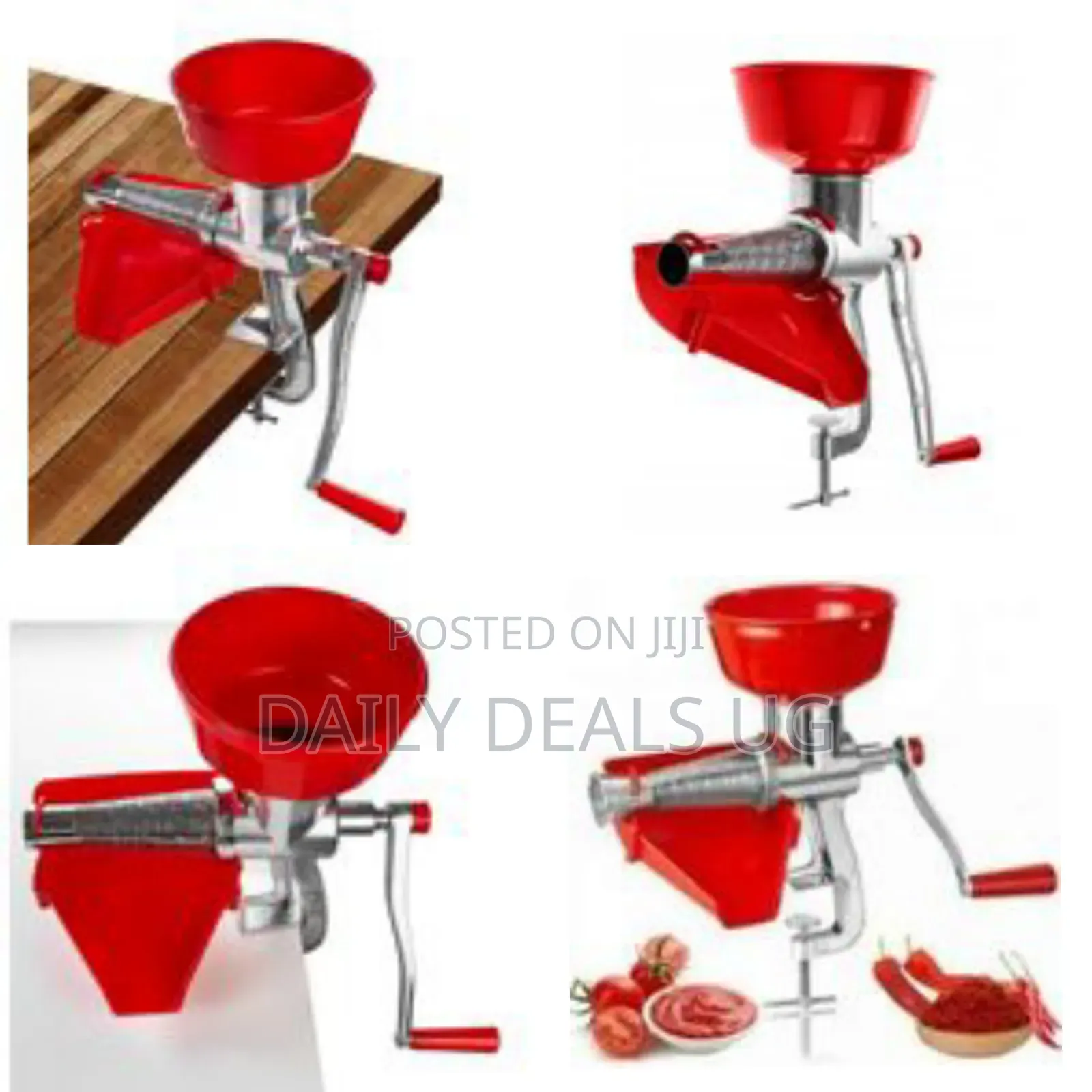 Aluminium Alloy Manual Juicer, Jam and Sauce Press Tomato Sauce Making
