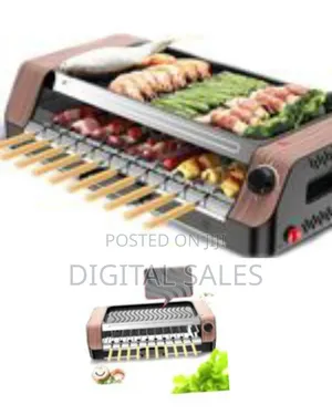 Automatic Rotate Barbecue Machine Non-Stick Electric Grill Rotator-