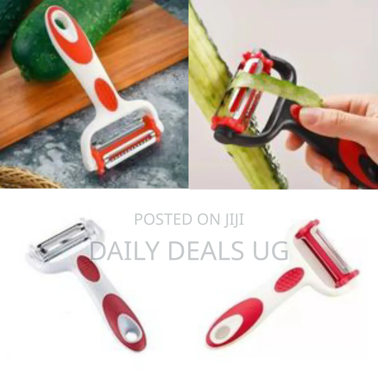 3-in-1 Vegetable Peeler, Kitchen Potato Peelers, Colorful Cozy Grip
