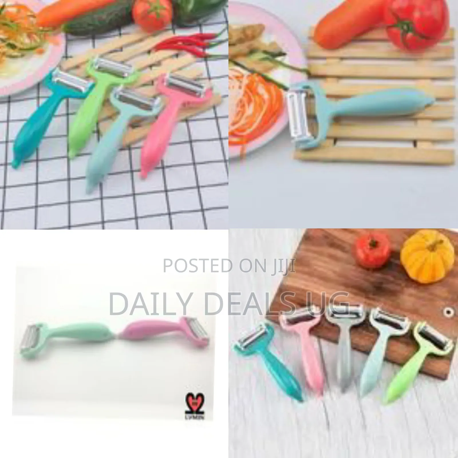 Dolphin Stainless Steel Peeler 3-in-1 Grater Slicer Cozy Grip Sharp