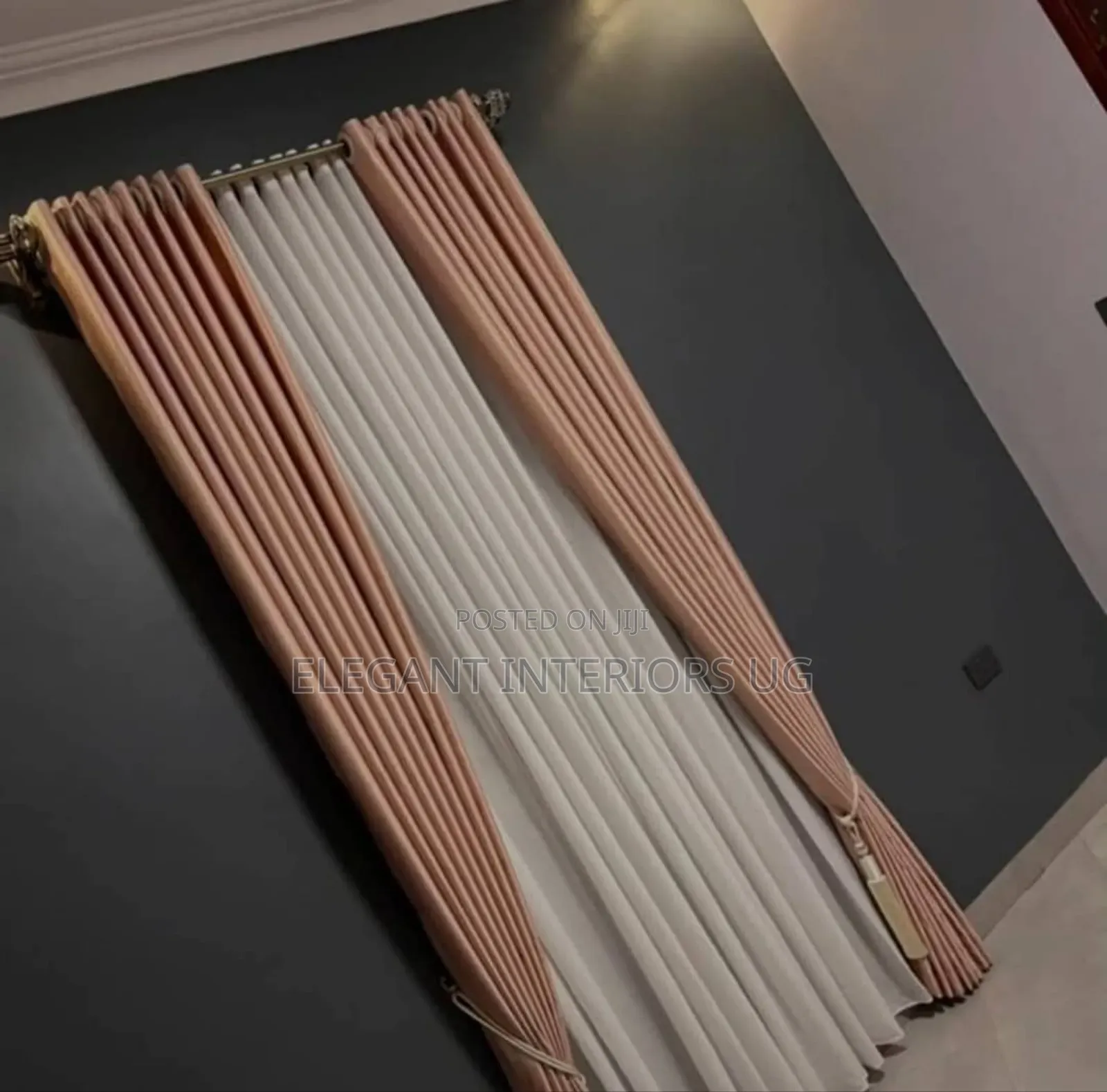 Hotel Curtains Used in Both Windows and Doors