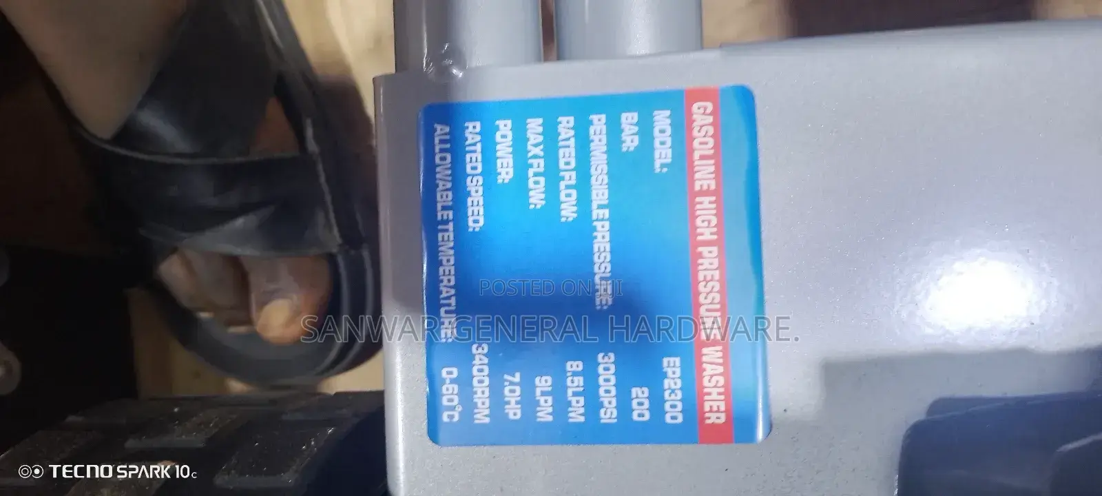 Easy Power Pressure Car Washer(Heavy Duty-3000psi)