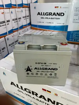 38ah Allgrand Pure Gel Battery