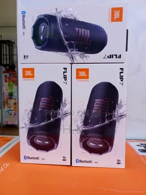 JBL Flip 7 Portable Waterproof and Drop-Proof Bluetooth Speaker.