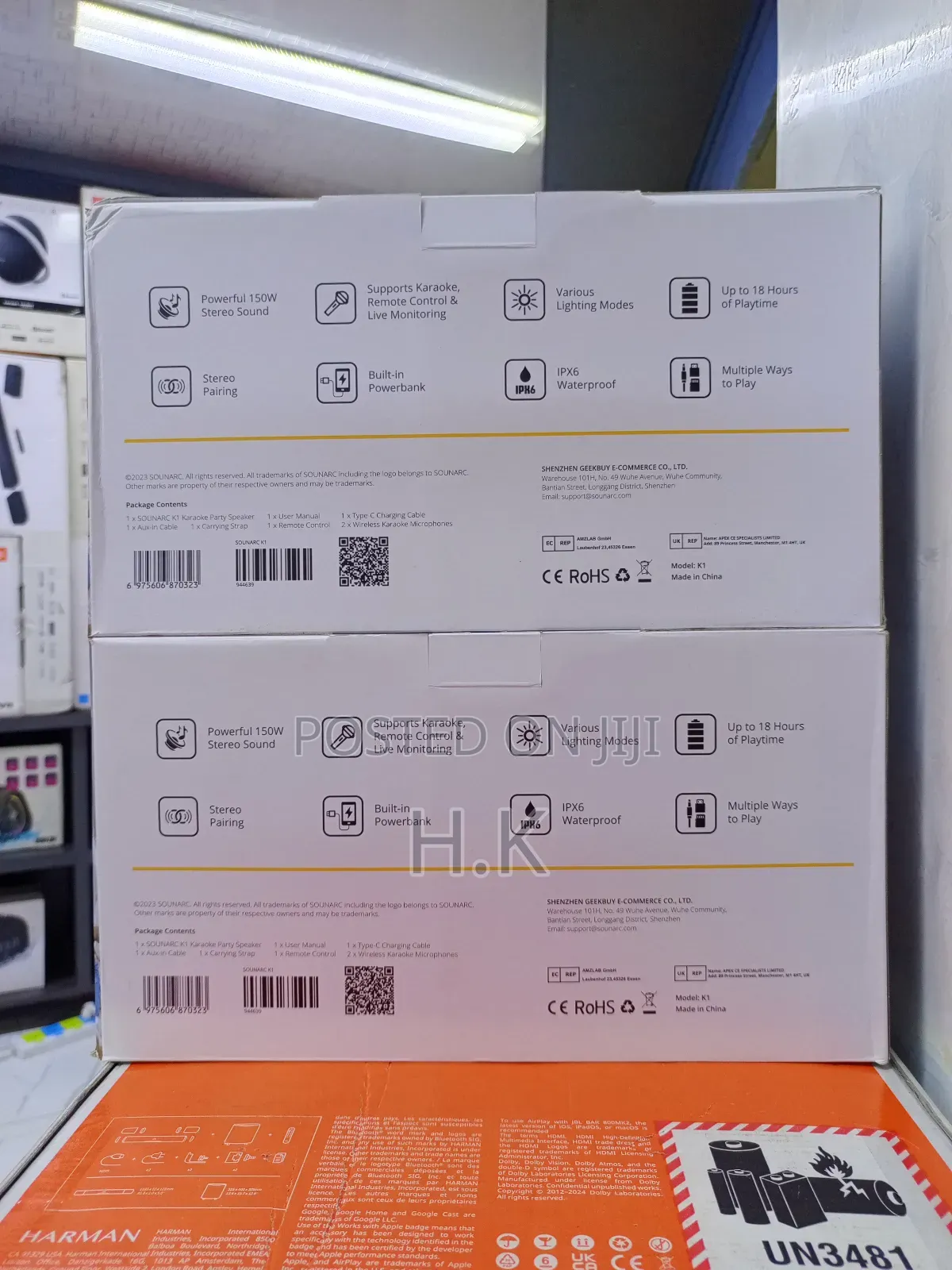Sounarc Karaoke Party Speaker.