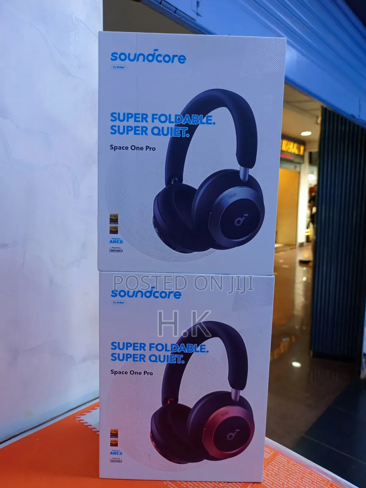 Anker Soundcore Space One Pro Wireless Headphones.