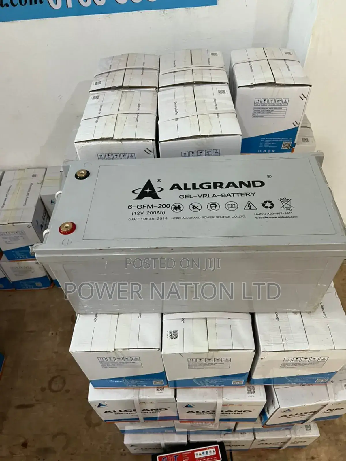 200ah Pure Gel Battery Dd8890