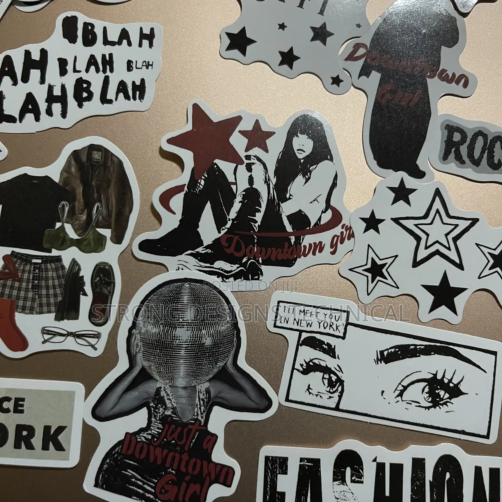 Punk Aesthetic Stickers for Laptops/Tablets/Bottles/ Mirrors / Books
