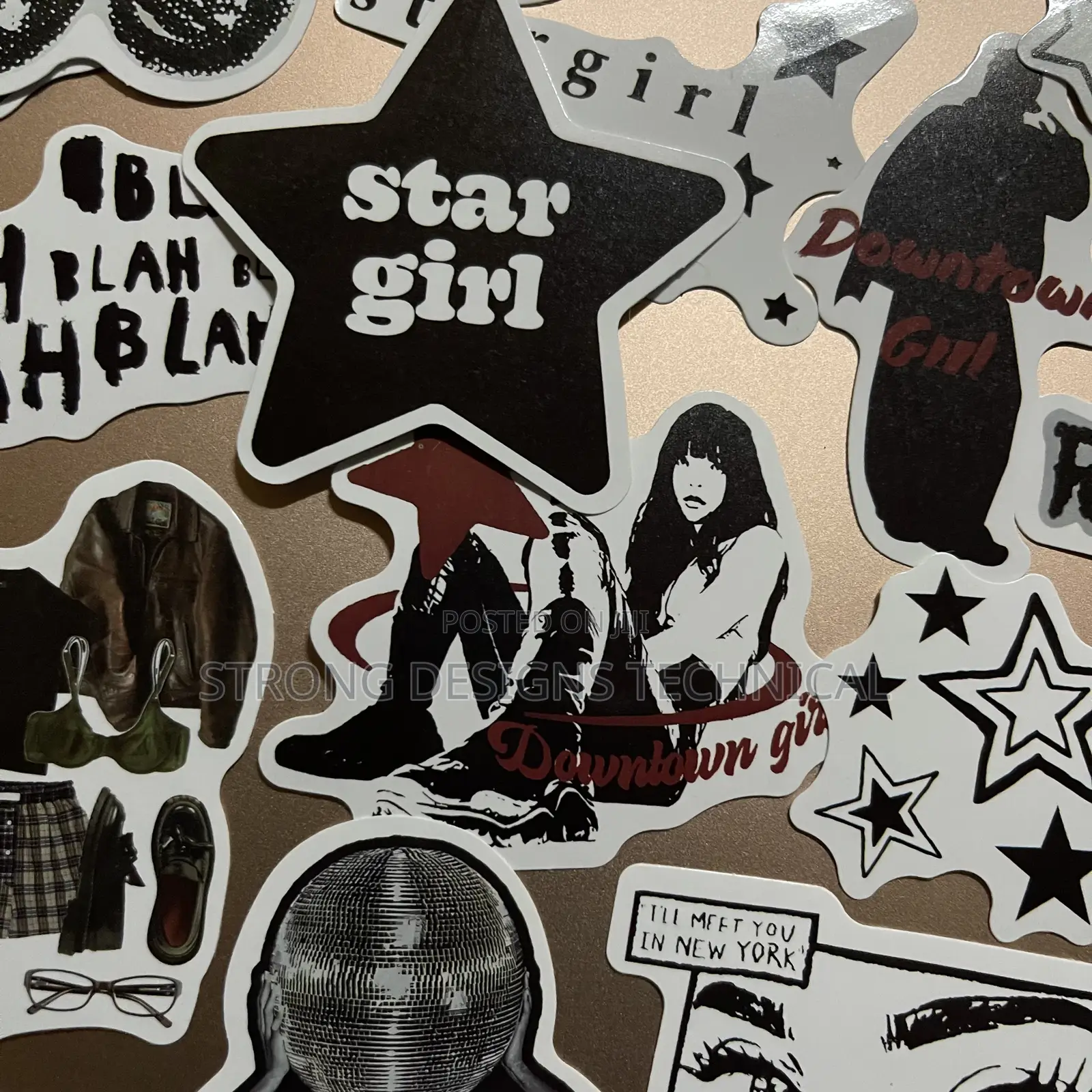 Punk Aesthetic Stickers for Laptops/Tablets/Bottles/ Mirrors / Books