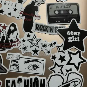 Punk Aesthetic Stickers for Laptops/Tablets/Bottles/ Mirrors / Books