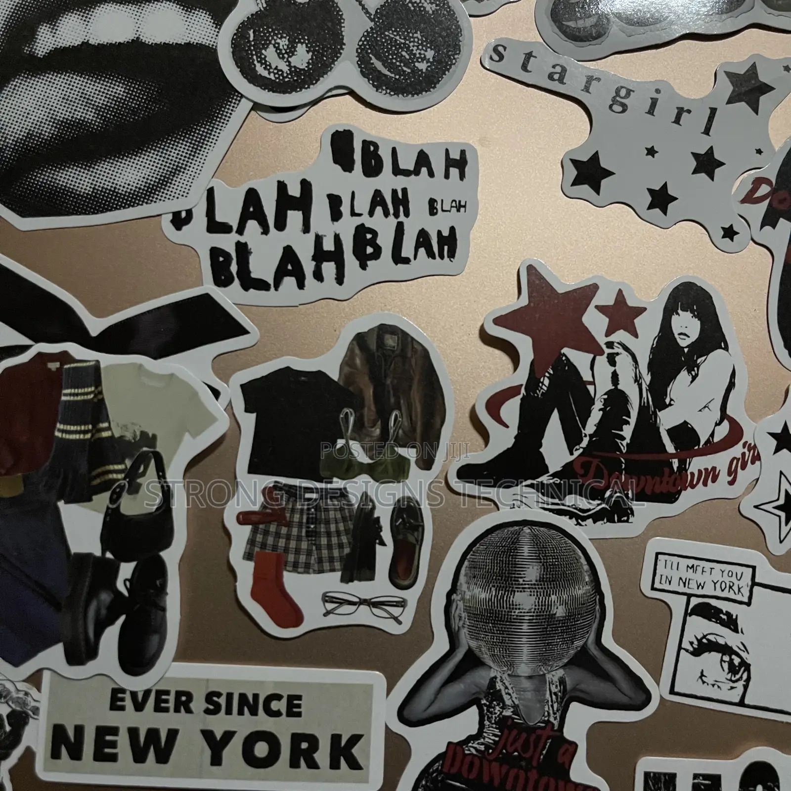 Punk Aesthetic Stickers for Laptops/Tablets/Bottles/ Mirrors / Books