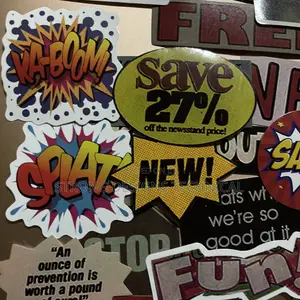 Retro Vintage Magazine Stickers for Laptops/Phone/Playstation/Speakers