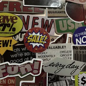 Retro Vintage Magazine Stickers for Laptops/Phone/Playstation/Speakers