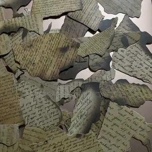 Burnt Paper Stickers for Journals/ Diaries/ Laptops.